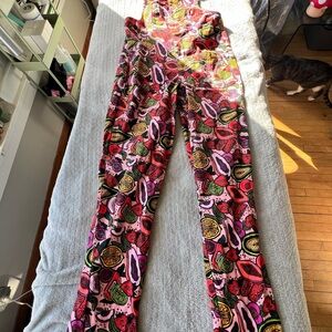 Lucy & Yak Vibrant Fruit Print Women's overalls🍒
